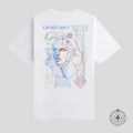 Casablanca Drawing Lab Printed Tee in White