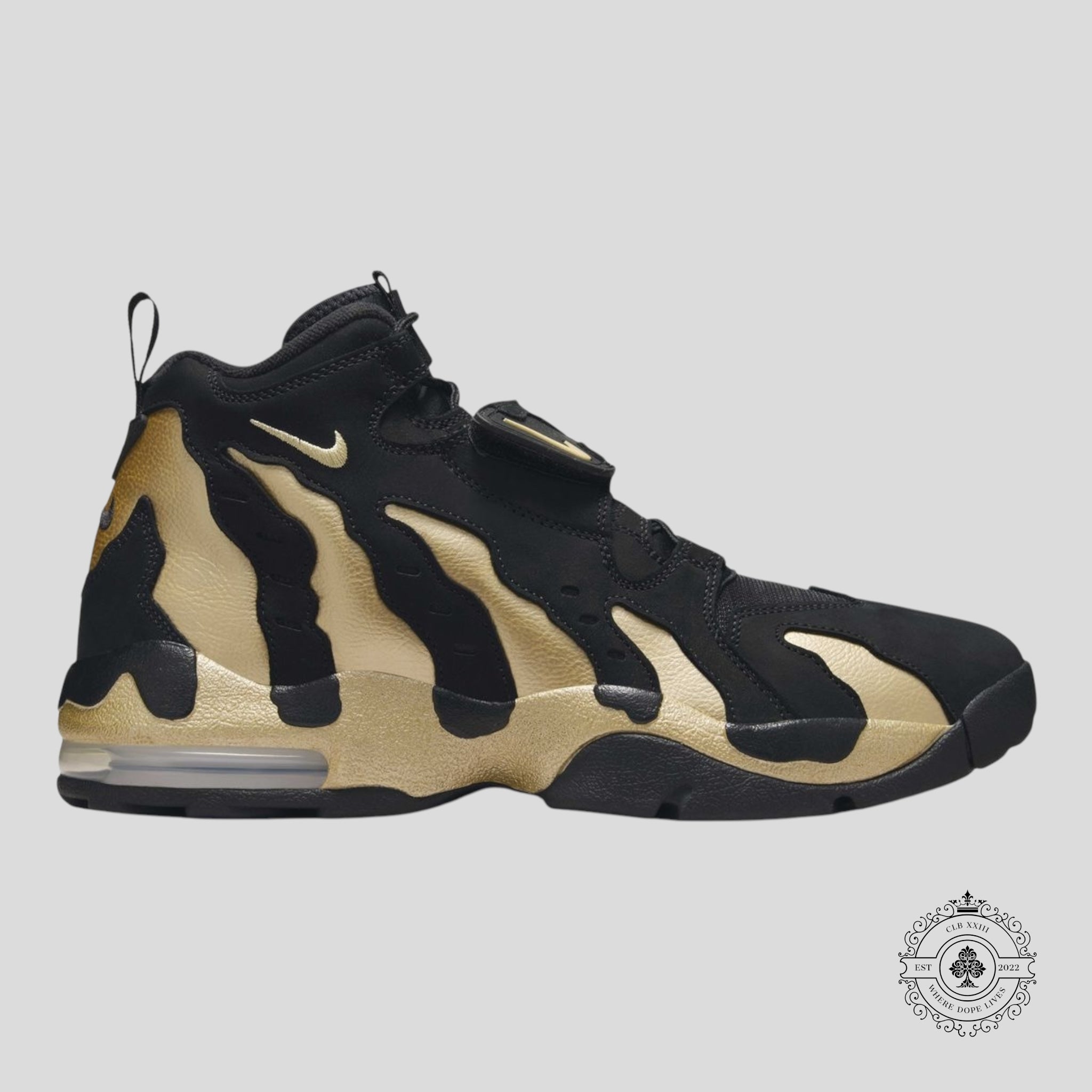 Nike Air DT Max '96 Black Vegas Gold