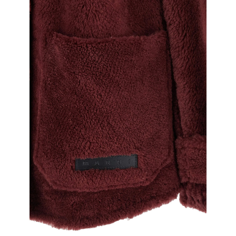 Marni Red Jackets - Faux Fur & Shearling Jackets Women