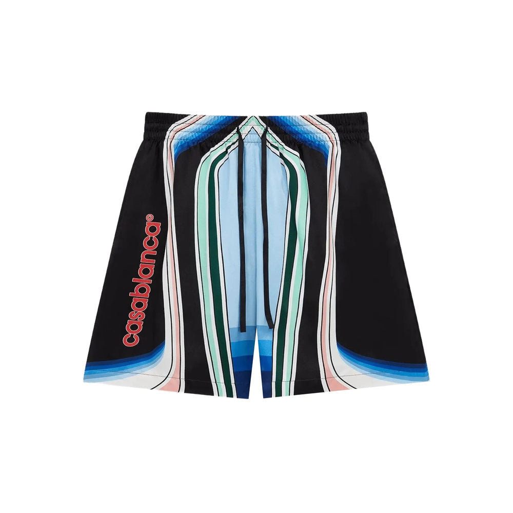 Casablanca Black Shorts - Deck Shorts Men
