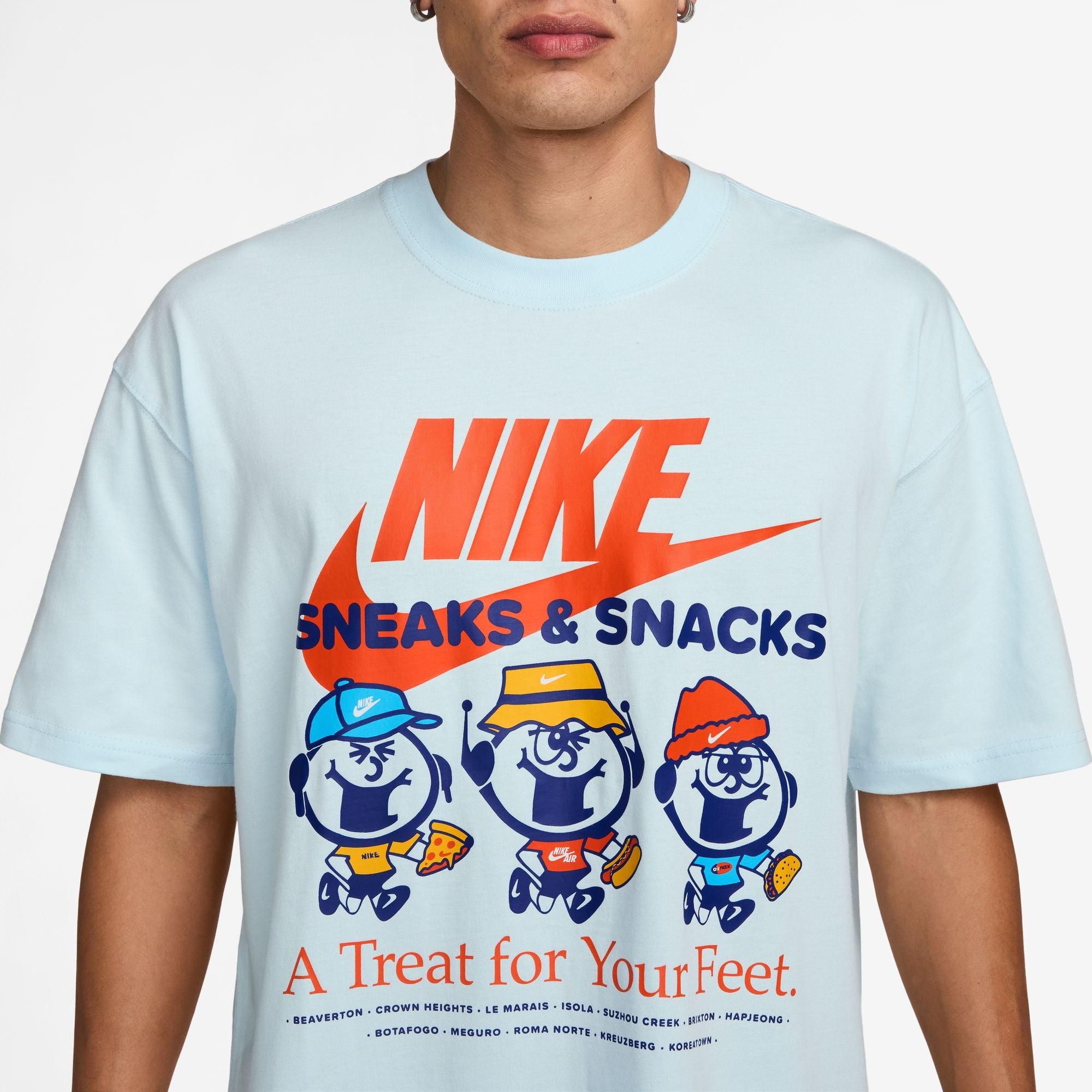 Nike Mens Sportswear Max90 Tee - Glacier Blue