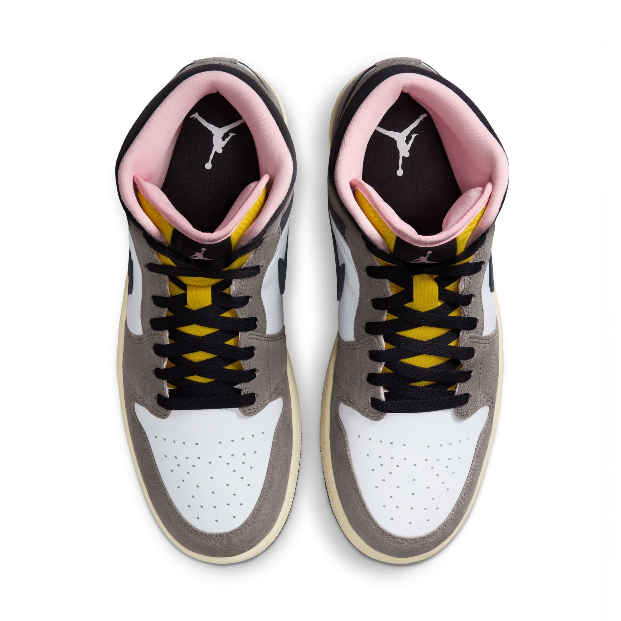 Air Jordan Mens 1 Mid SE - Cavestone