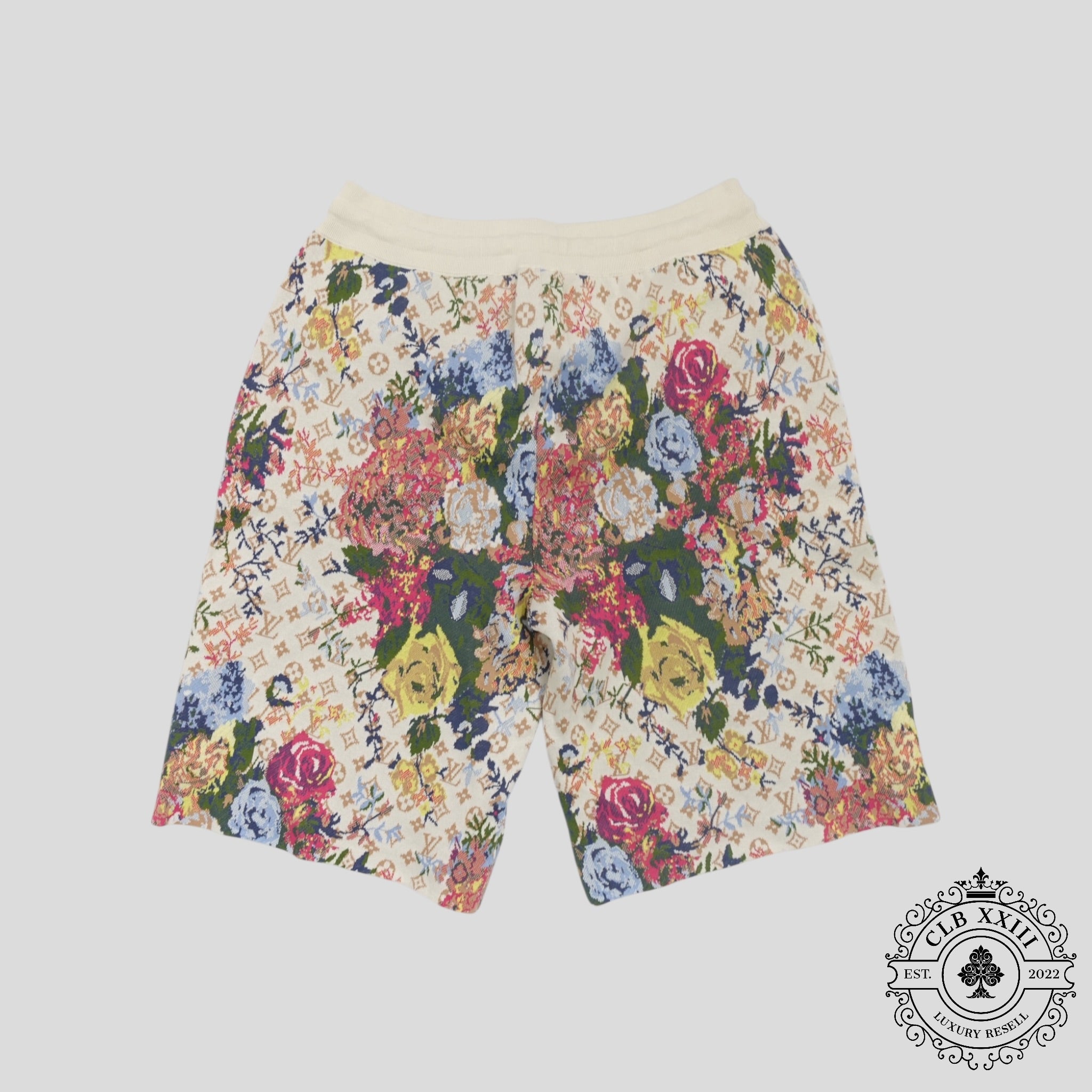 Louis Vuitton Flower Graphic Shorts in Multicolor