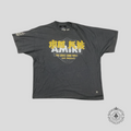 Amiri Great China Wall Embellished T-Shirt in Grey