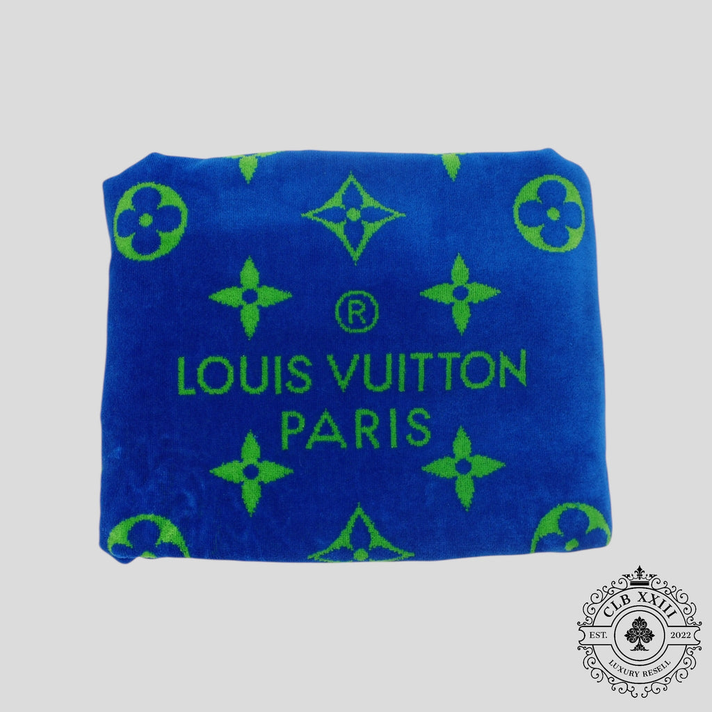 Louis Vuitton Beach Towel in Blue