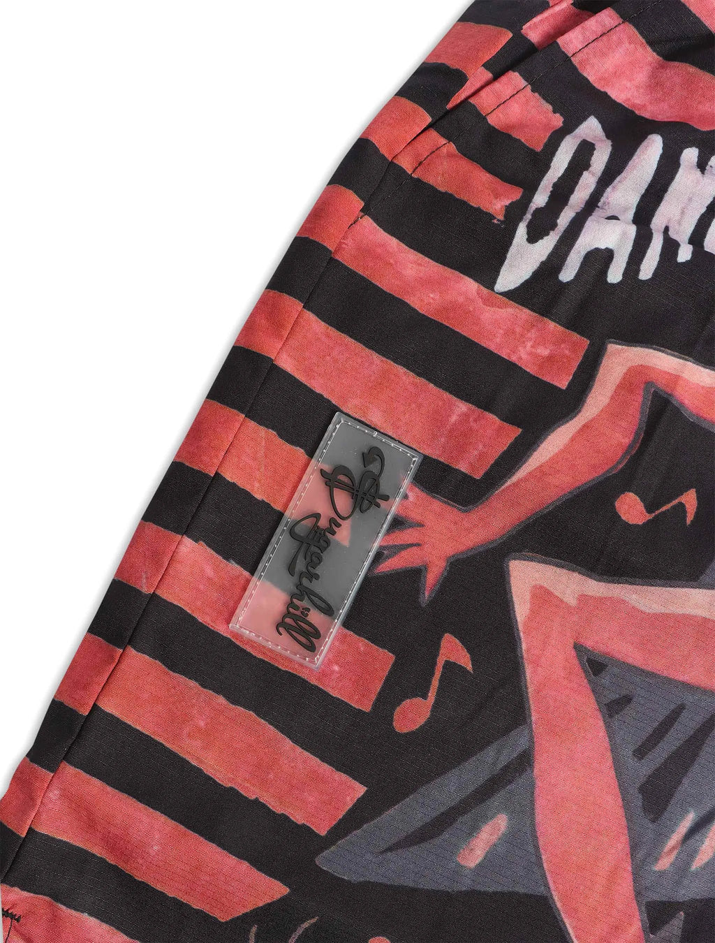Sugarhill Dancing Poly Shorts - Black/Red