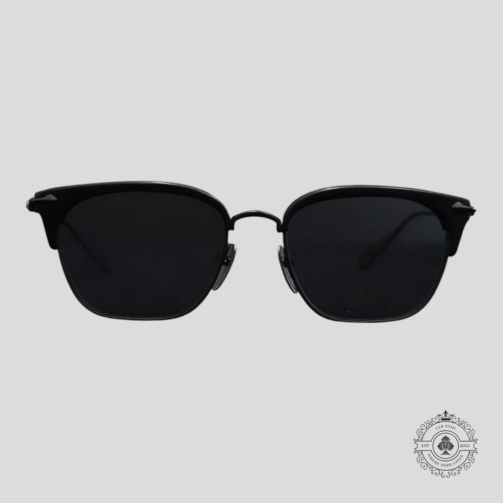 Chrome Hearts Sluntradiction Sunglasses in Matte Black/Silver