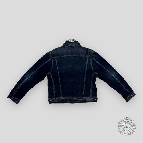 AMIRI SHOTGUN DENIM TRUCKER JACKET - AGED BLACK